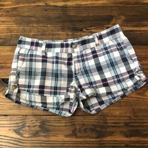 Aero plaid shorts
